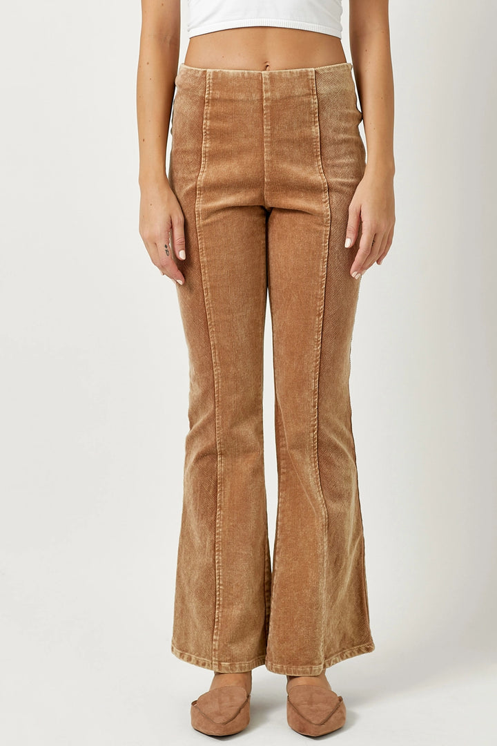 Corduroy Bell Bottoms, Camel