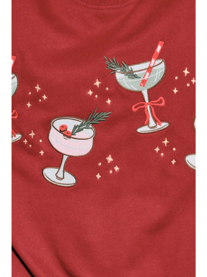 Christmas Cocktail Sweatshirt