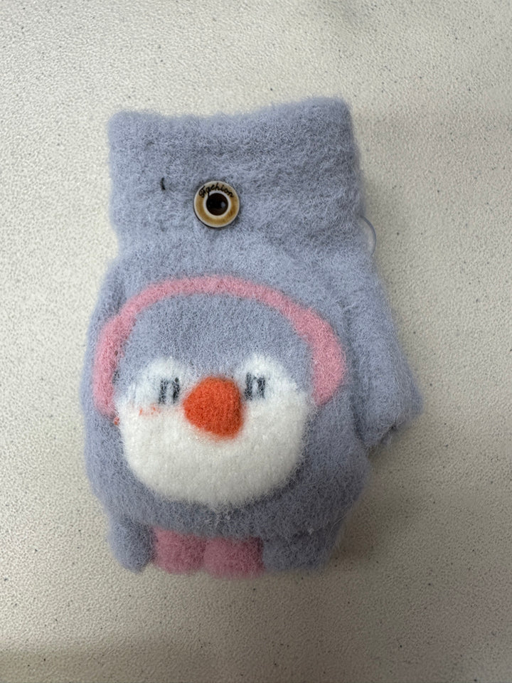 Penguin Happy Hands Fingerless Gloves