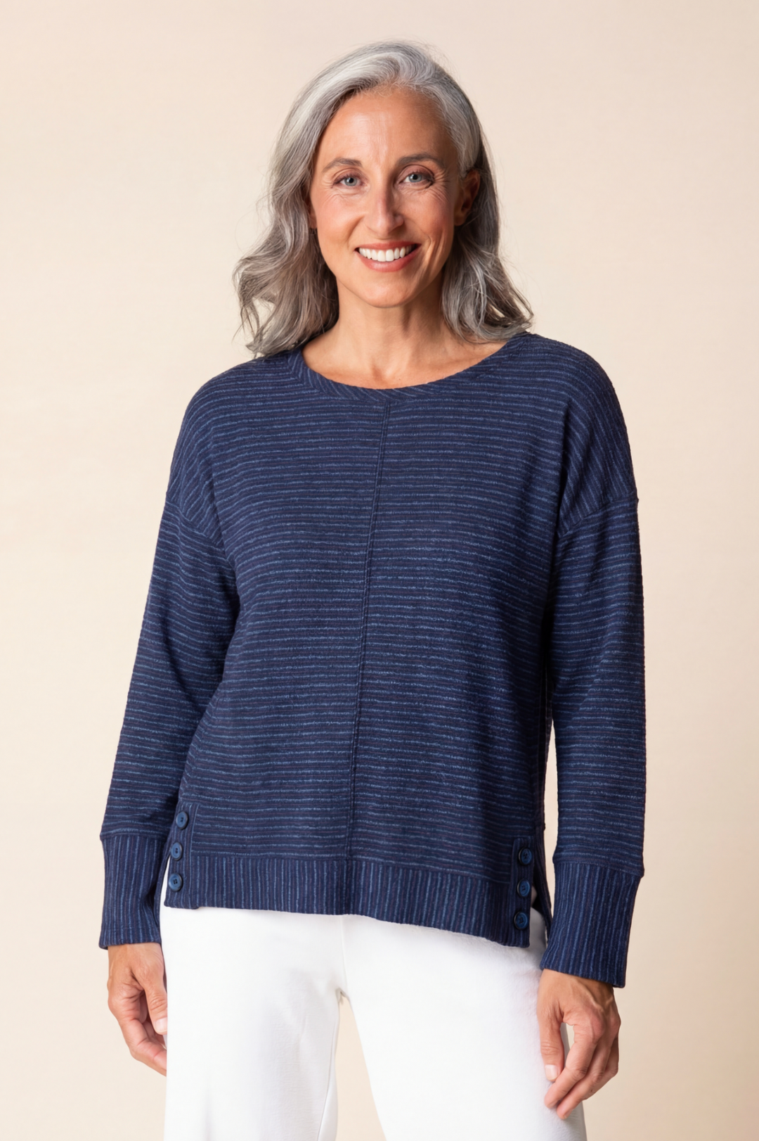 Pasadena Stripe Pullover