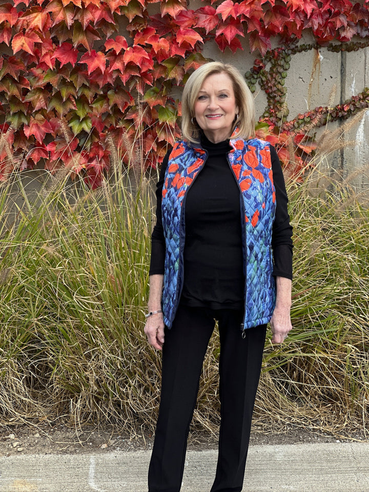 Dusk in The Tulip Garden Vest