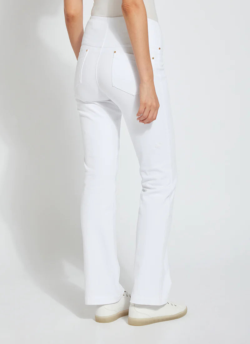 Baby Bootcut Denim, White