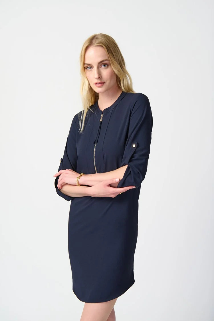 Monroe Shift Dress, Midnight Navy