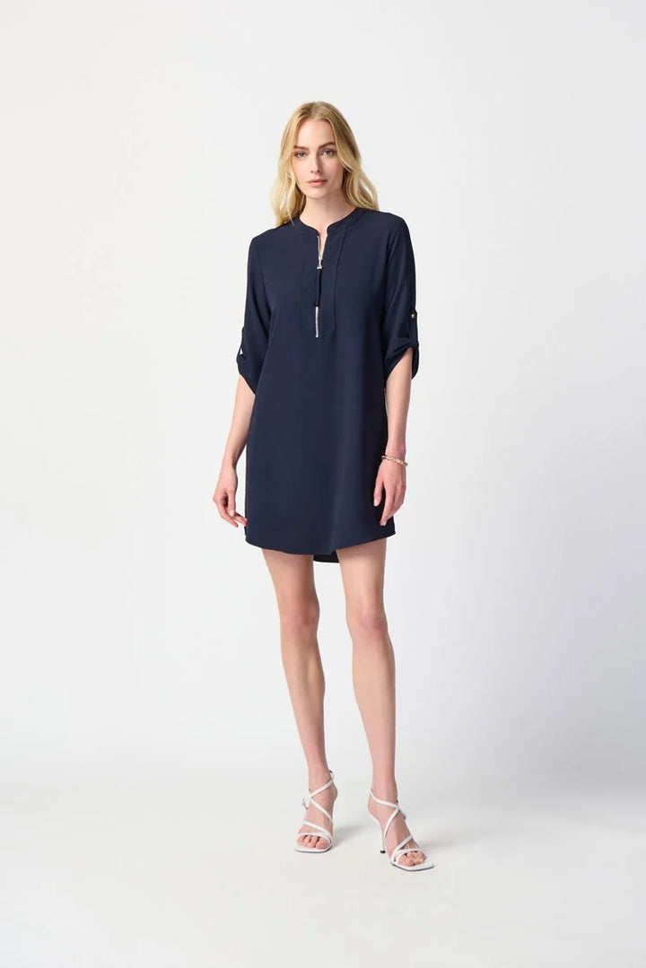 Monroe Shift Dress, Midnight Navy