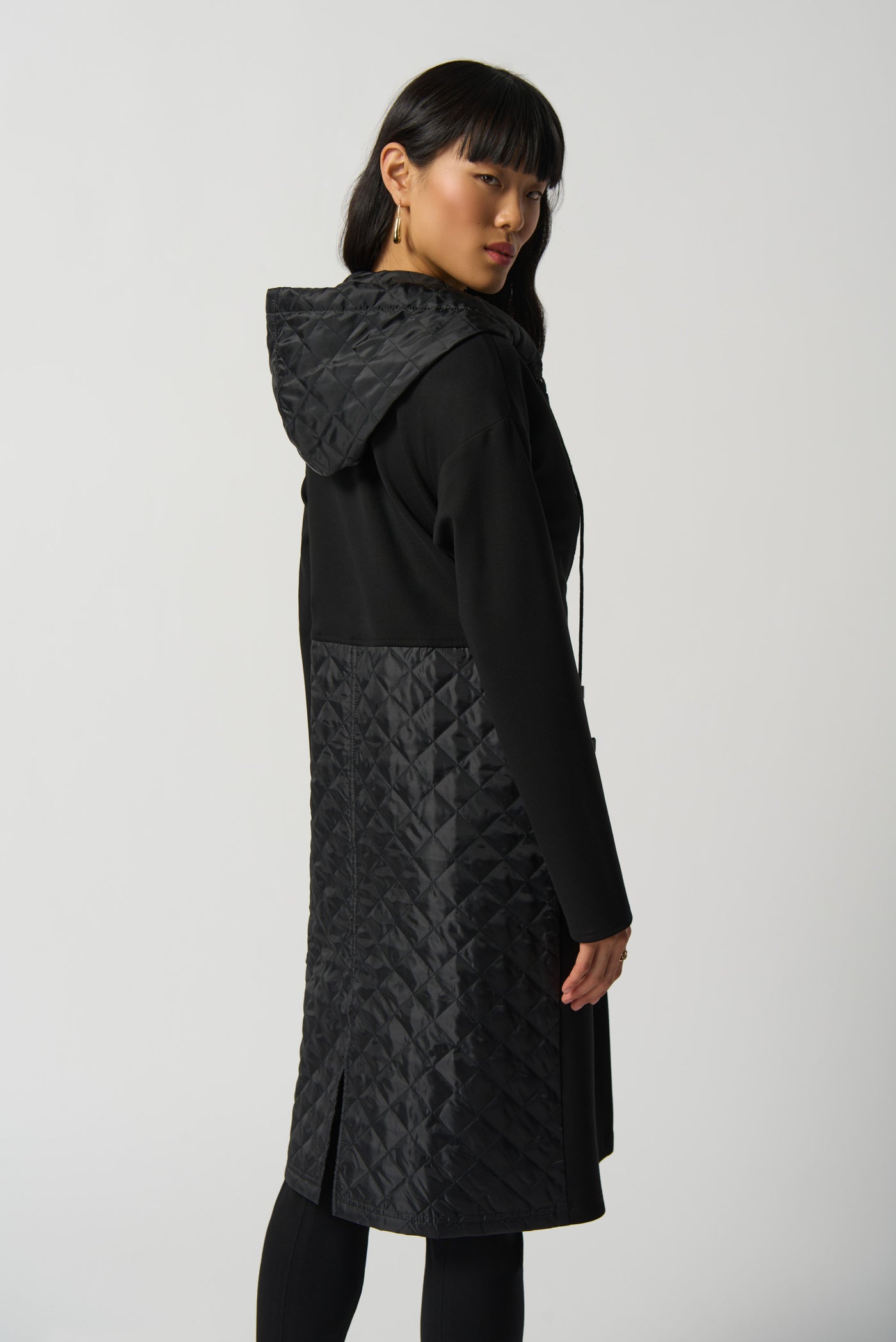 Must Have Quilted Coat, Black