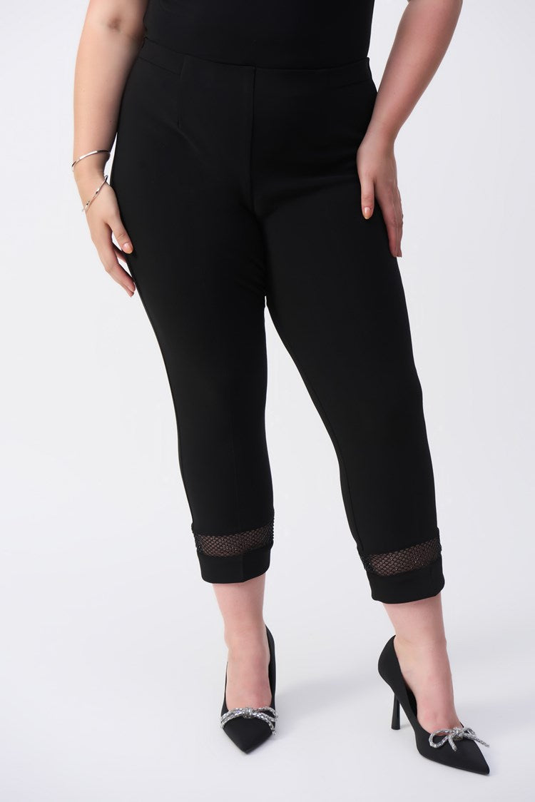 Midnight Mesh Rhinestone Pant