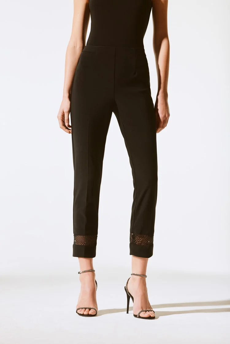 Midnight Mesh Rhinestone Pant