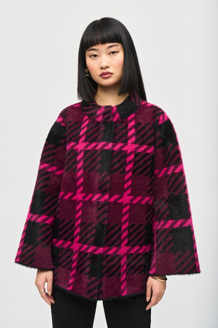 Pink Punch Plaid Jacket