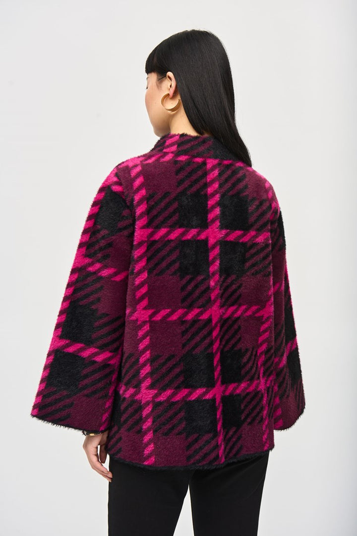 Pink Punch Plaid Jacket