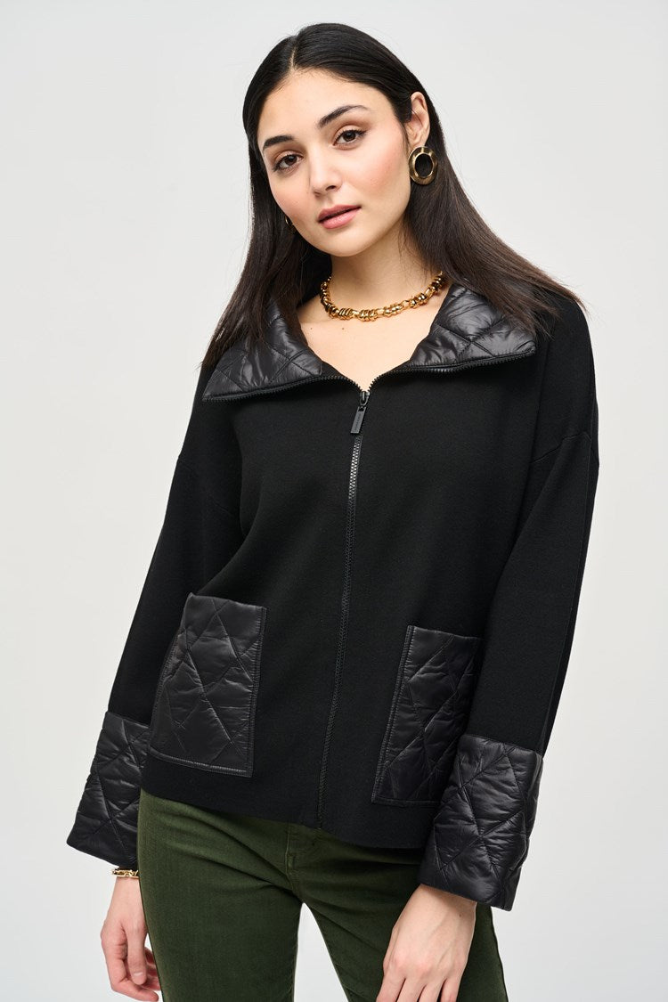 Quinn Quilted Jacket, Black