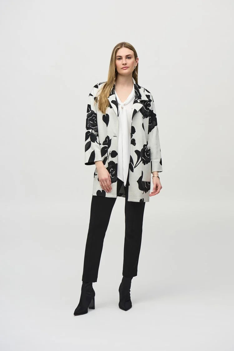 Rosaria Floral Knit Coat