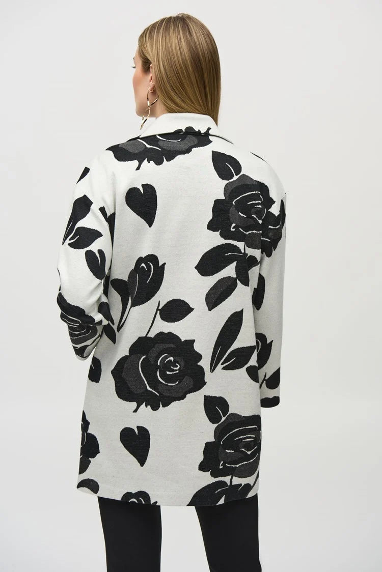 Rosaria Floral Knit Coat