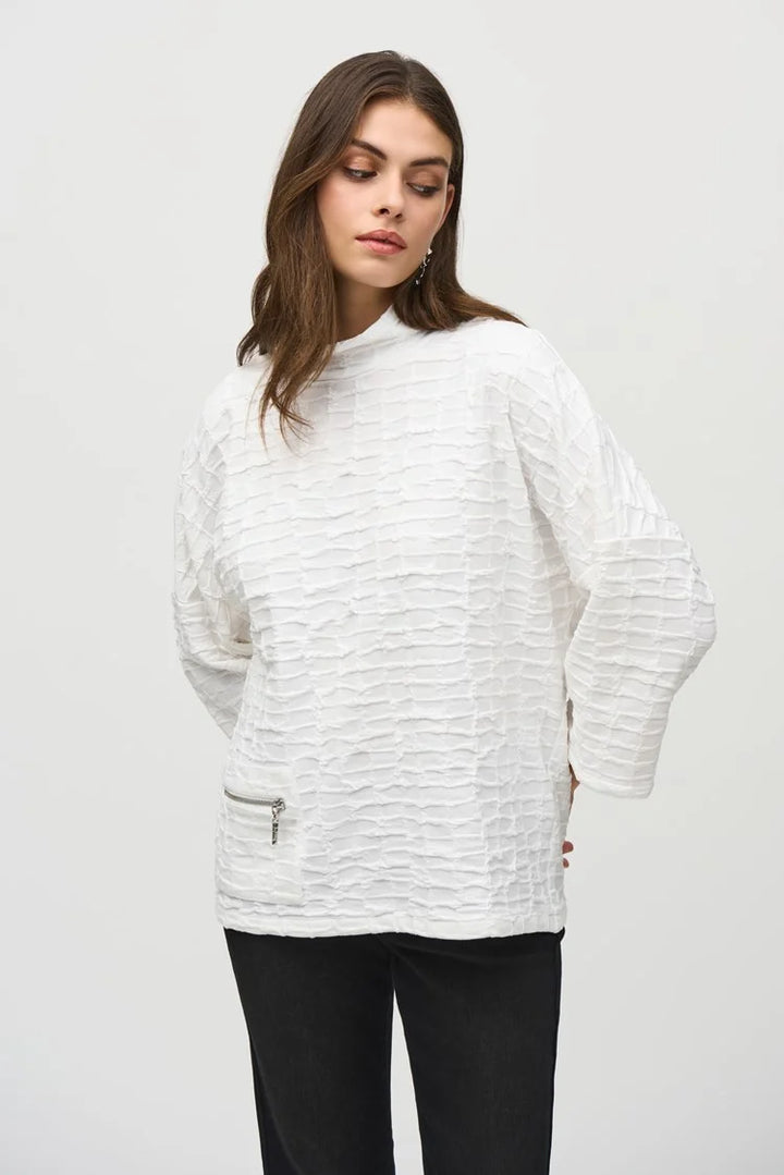 Graceful Knit Boxy Sweater