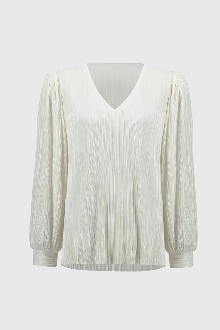 Juliet Pleated Blouse