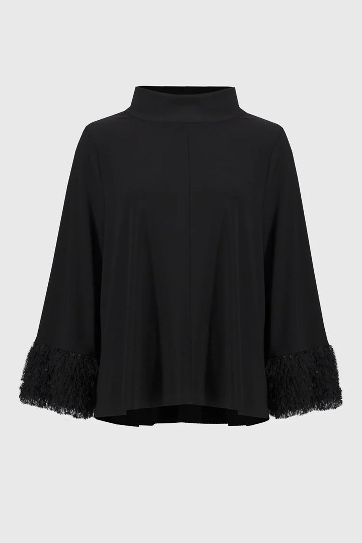 So Glam Fringe Sleeve Top