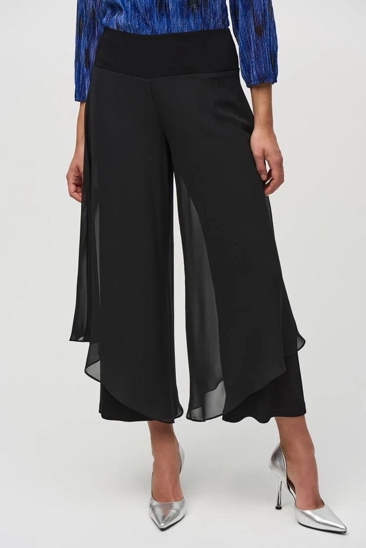 Silky Chiffon Wide Leg Pant