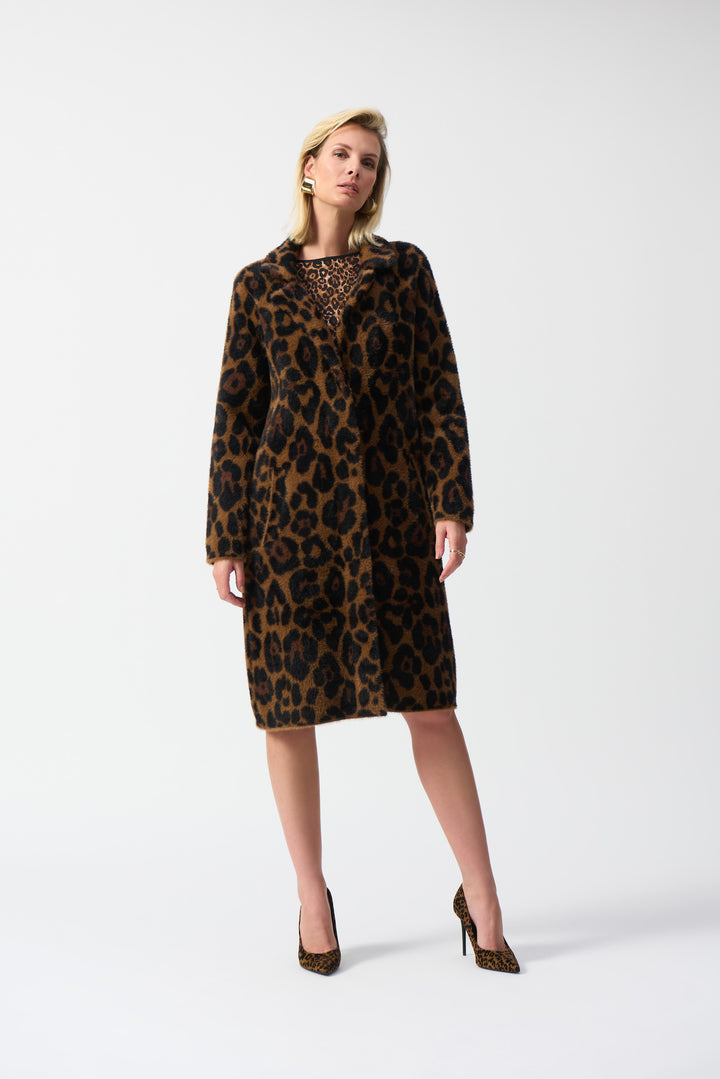 Fierce & Fiery Leopard Coat