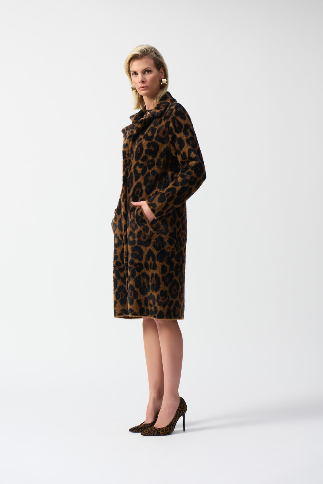 Fierce & Fiery Leopard Coat