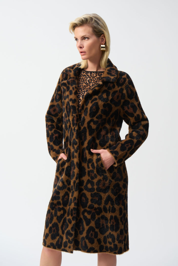 Fierce & Fiery Leopard Coat