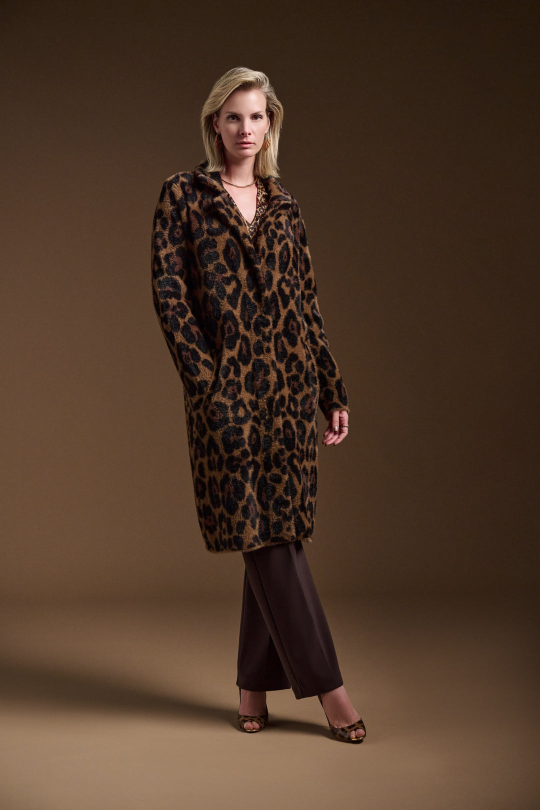 Fierce & Fiery Leopard Coat