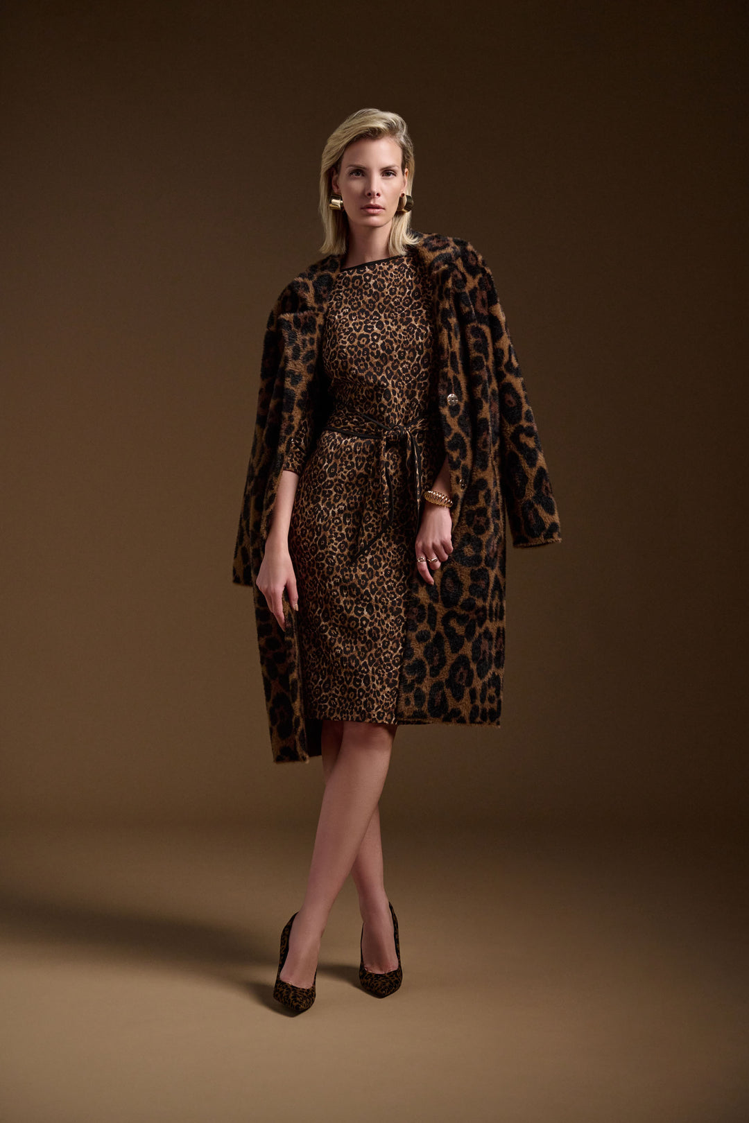 Fierce & Fiery Leopard Coat