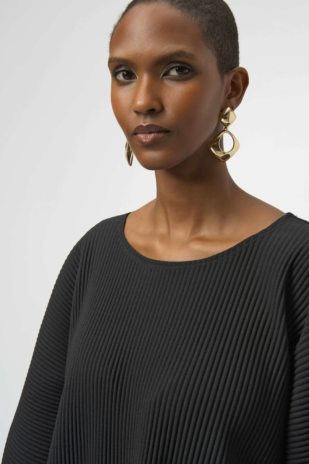 Catalina Pleated Scuba Top