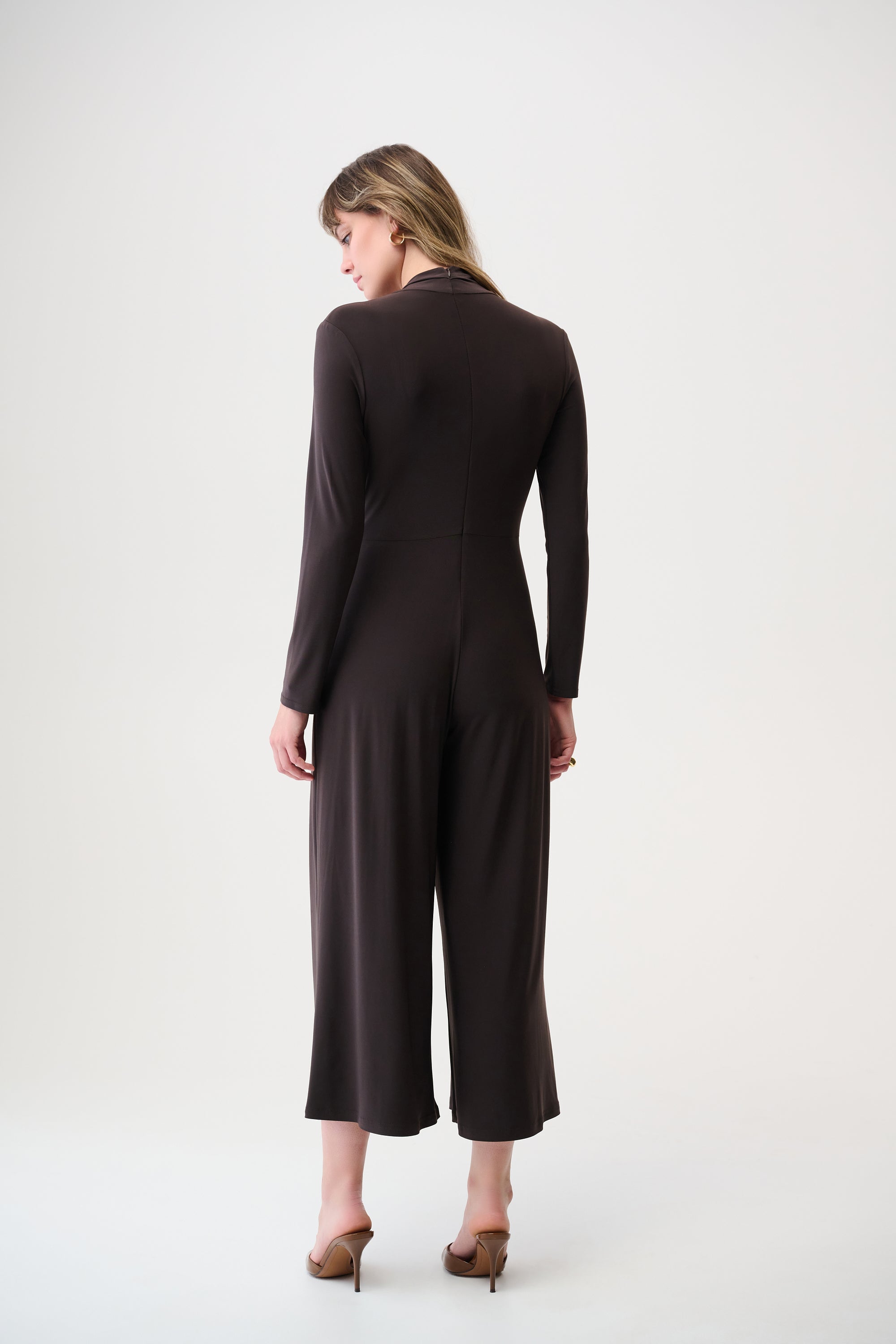 Espresso Martini Jumpsuit 254219 Joseph Ribkoff – Just Girls Boutique