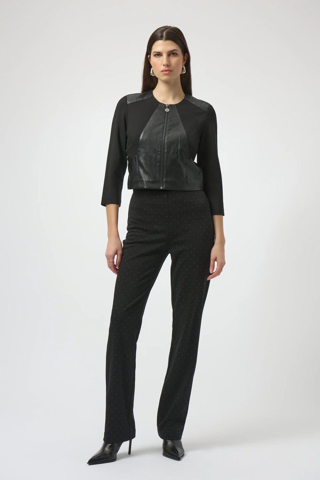 Luxe Leather Moto Jacket