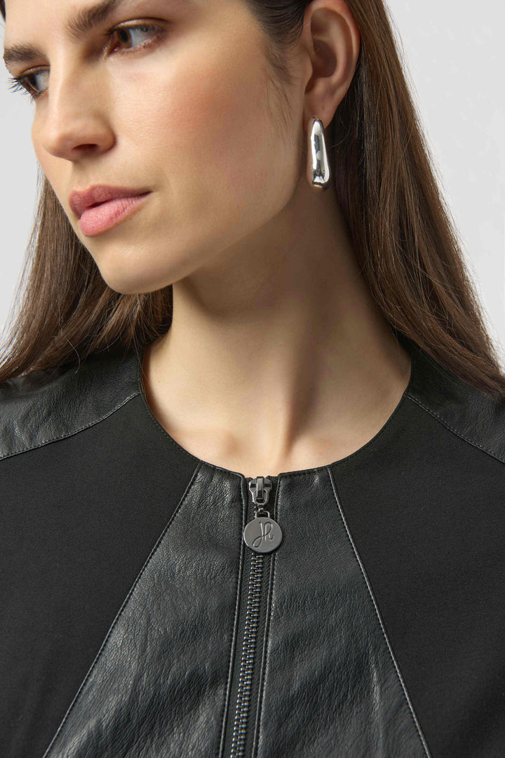 Luxe Leather Moto Jacket