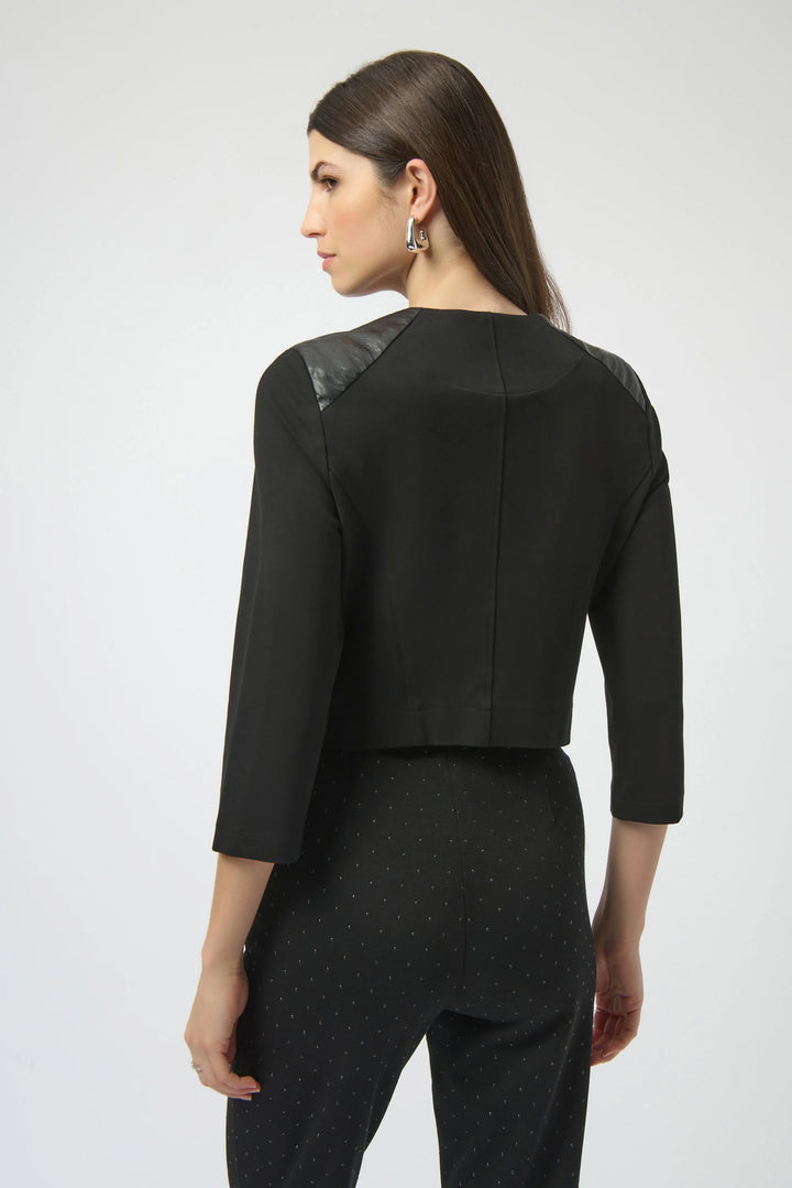 Luxe Leather Moto Jacket