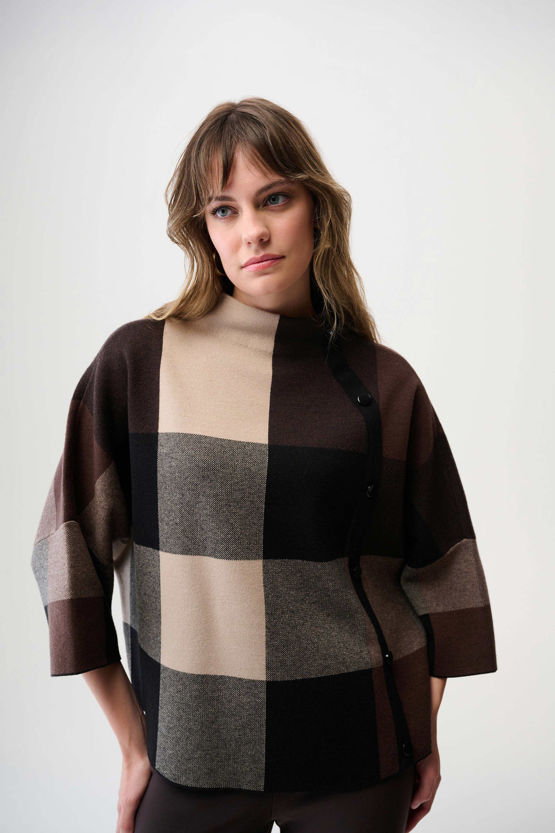 Sonoma Check Sweater, Fig
