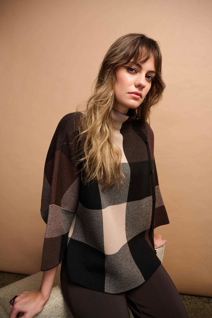 Sonoma Check Sweater, Fig