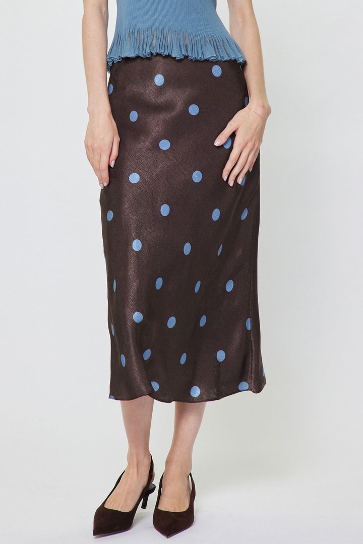 Cocoa Crush Midi Skirt