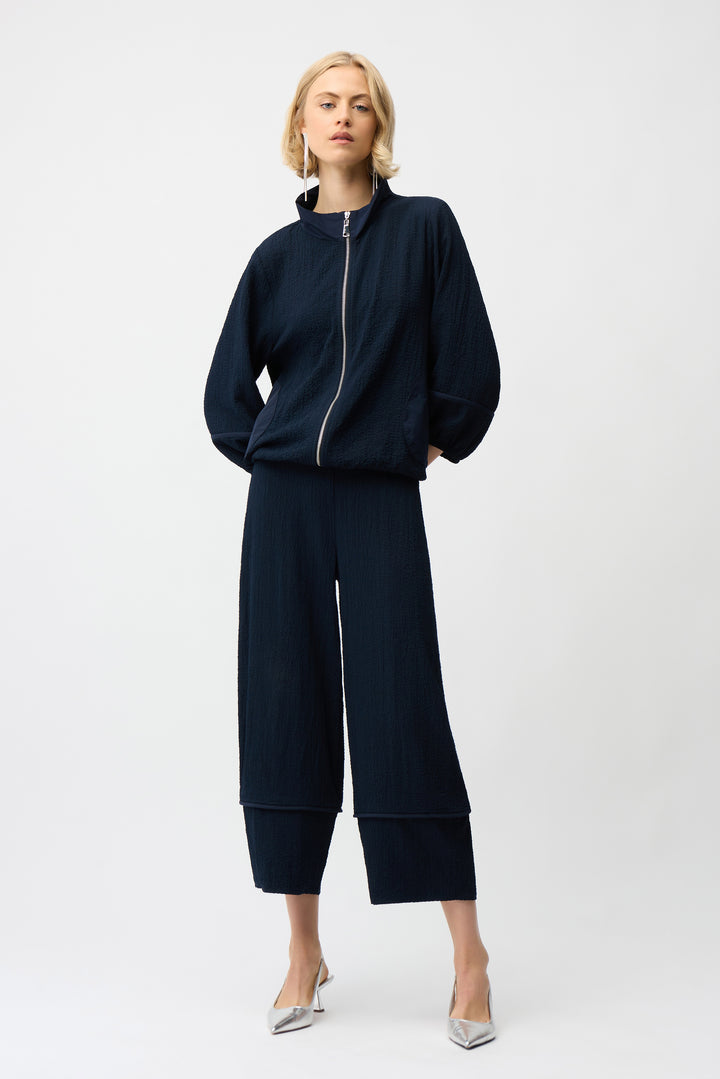 Seersucker Bomber Jacket