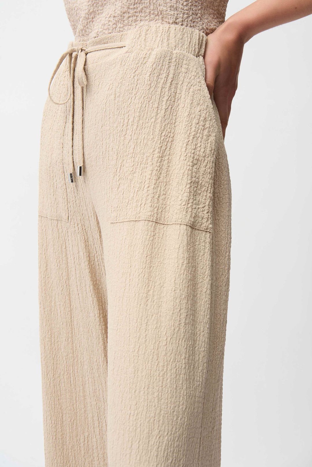 Parchment Seersucker Pants