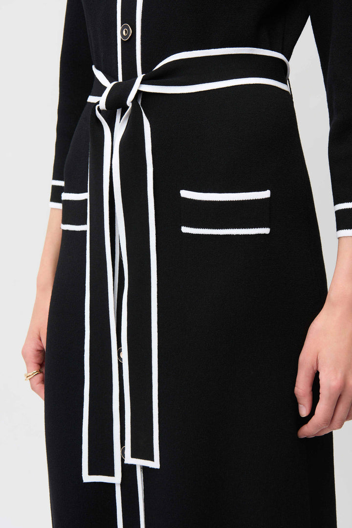 Janice Contrast Shirt Dress