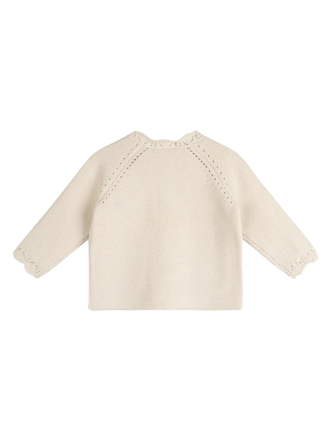 Crochet Flower Baby Cardigan