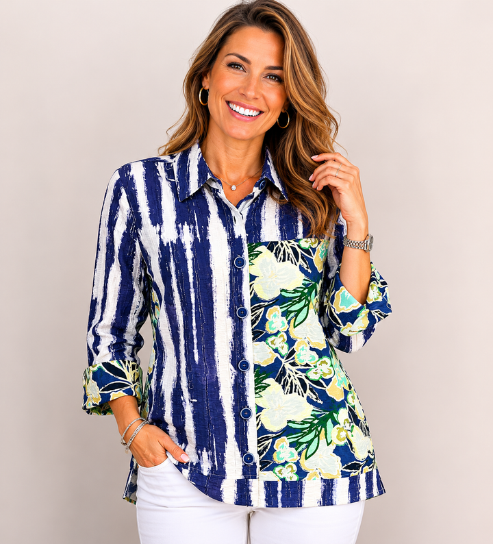 Cabana Bloom Blouse