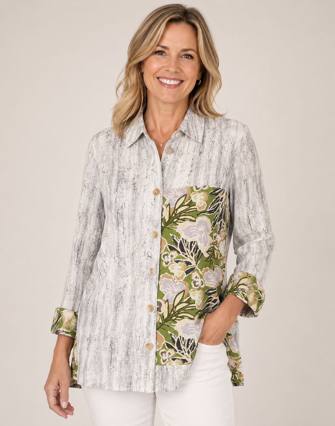 Cabana Bloom Blouse
