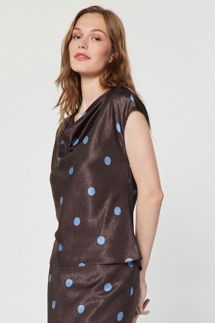 Cocoa Crush Cowl Top