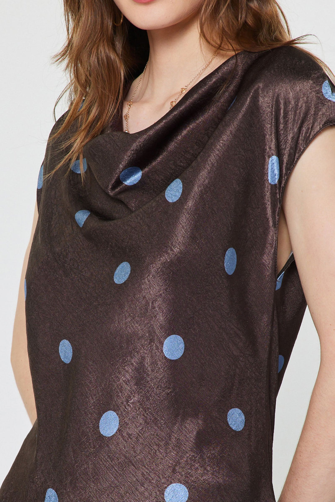 Cocoa Crush Cowl Top