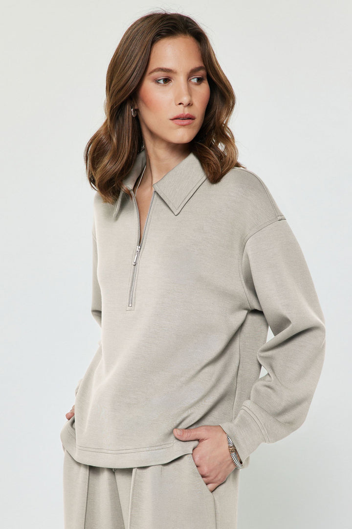 Cloud Cover Half Zip