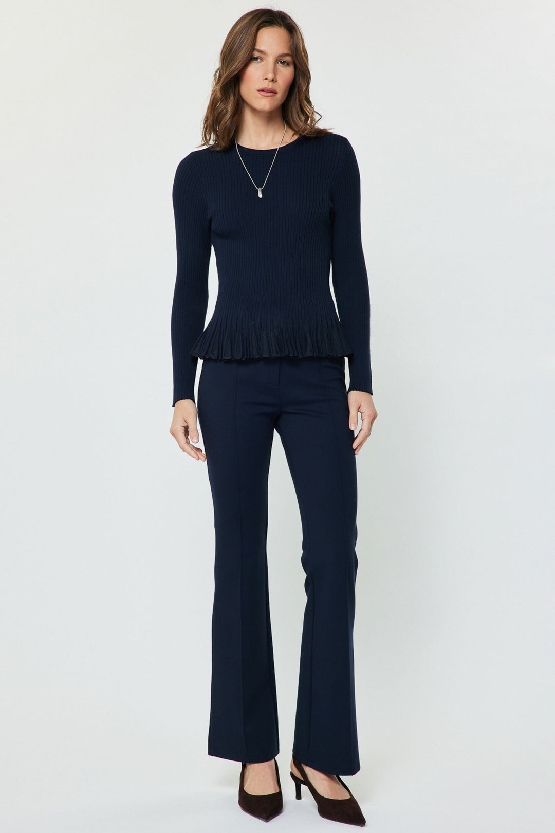 Pleated Perfection Sweater