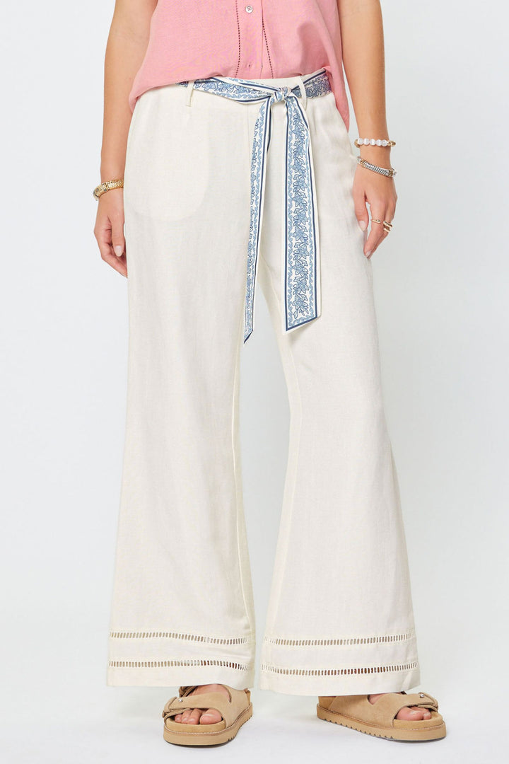 Capri Coast Pants w/ Scarf Belt