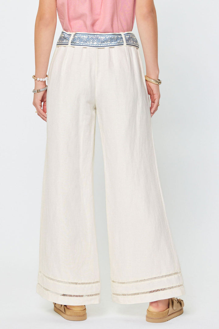 Capri Coast Pants w/ Scarf Belt