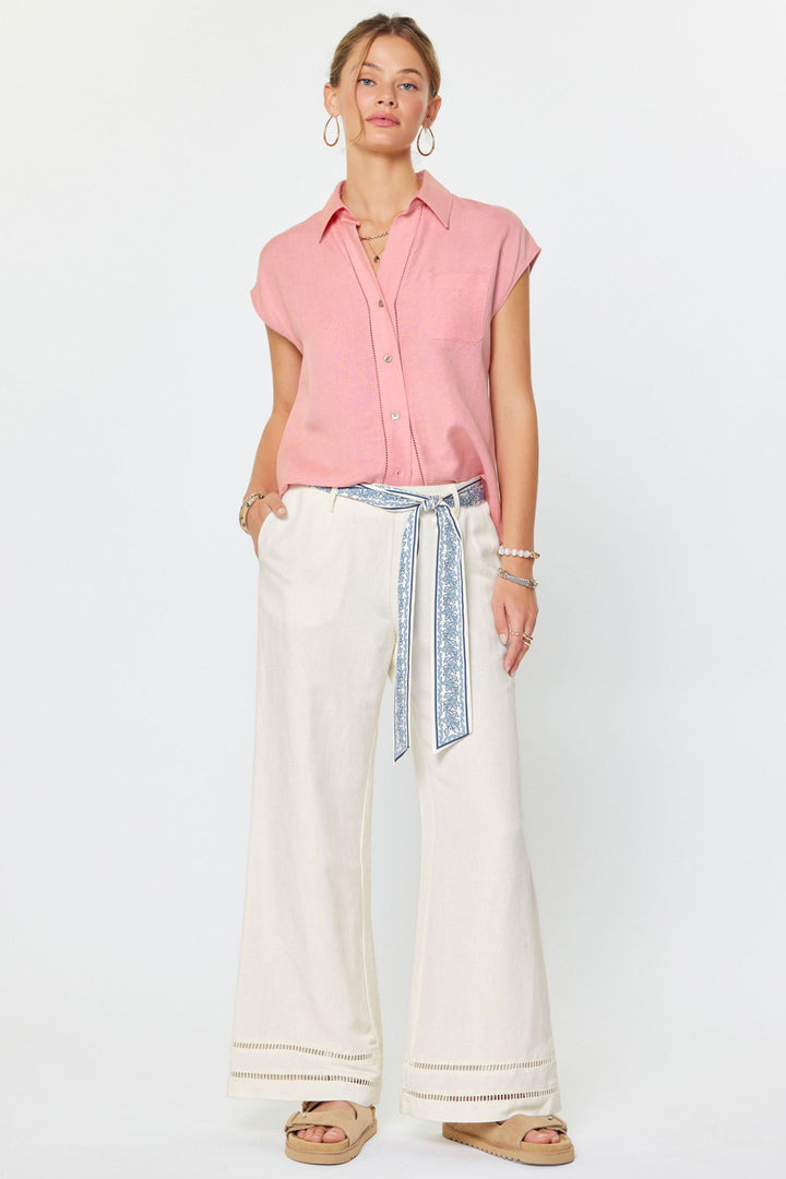 Capri Coast Pants w/ Scarf Belt