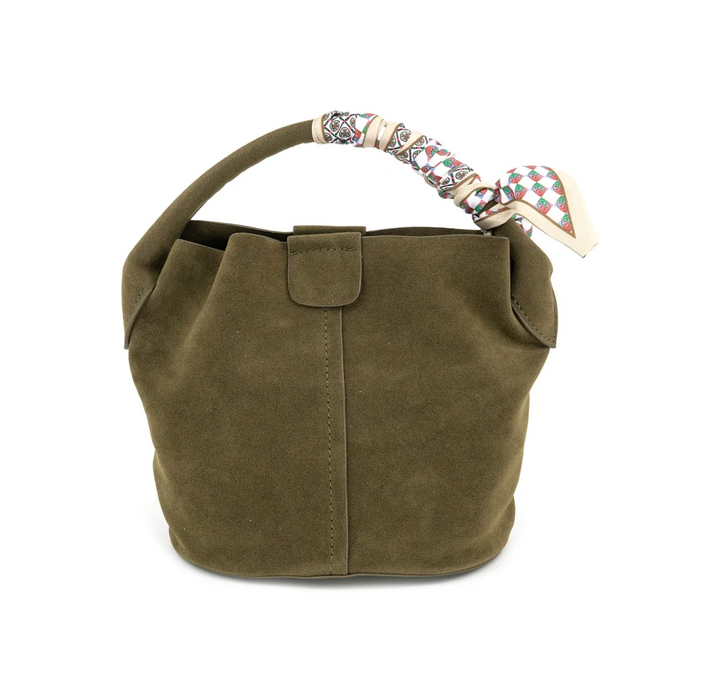 Sienna Suede Bucket Bag