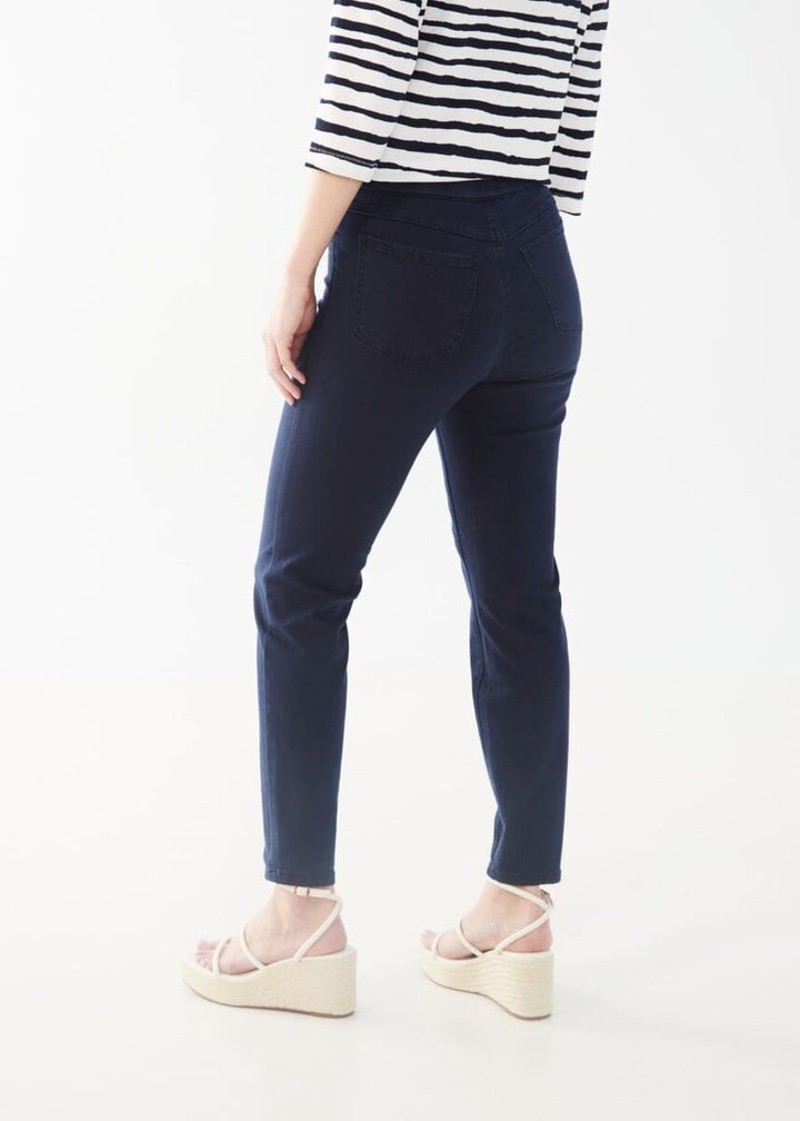 Kennedy Pull-On Jean, Navy