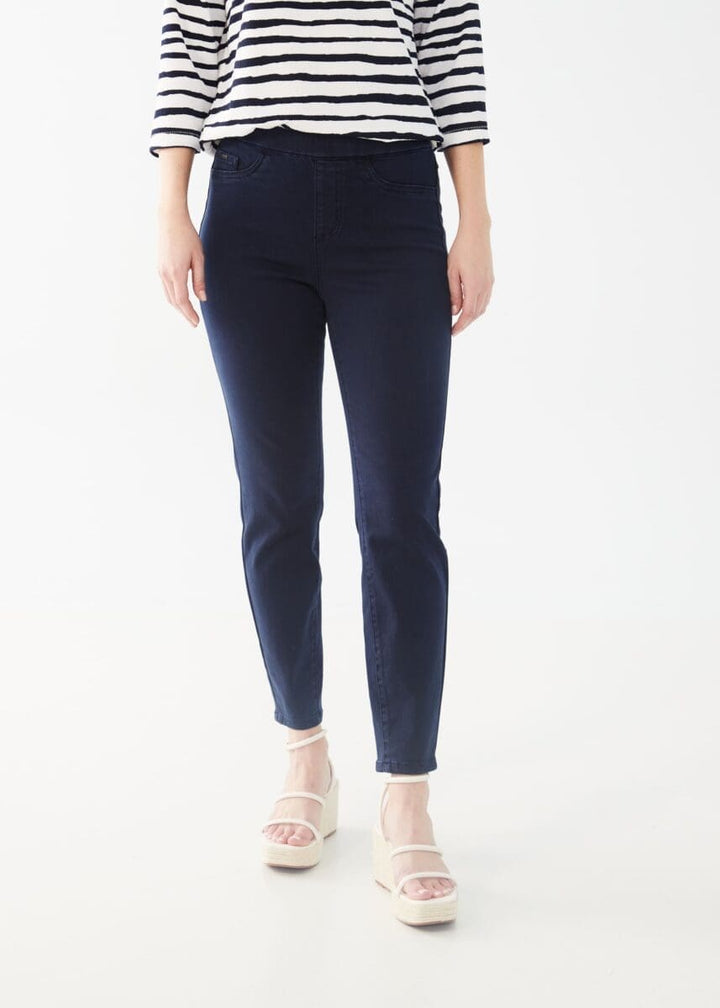 Kennedy Pull-On Jean, Navy