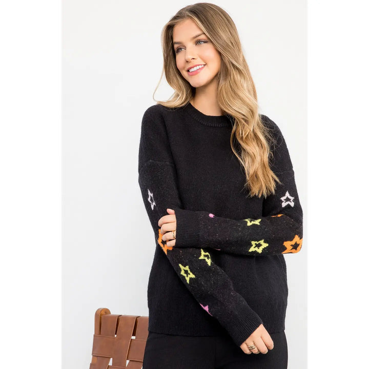 Stars on my Sleeve Sweater